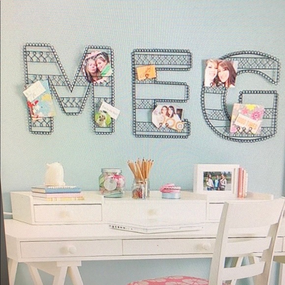 🎉Host Pick- NWOT PB Teen Metal Wall Letter-N - Picture 3 of 5